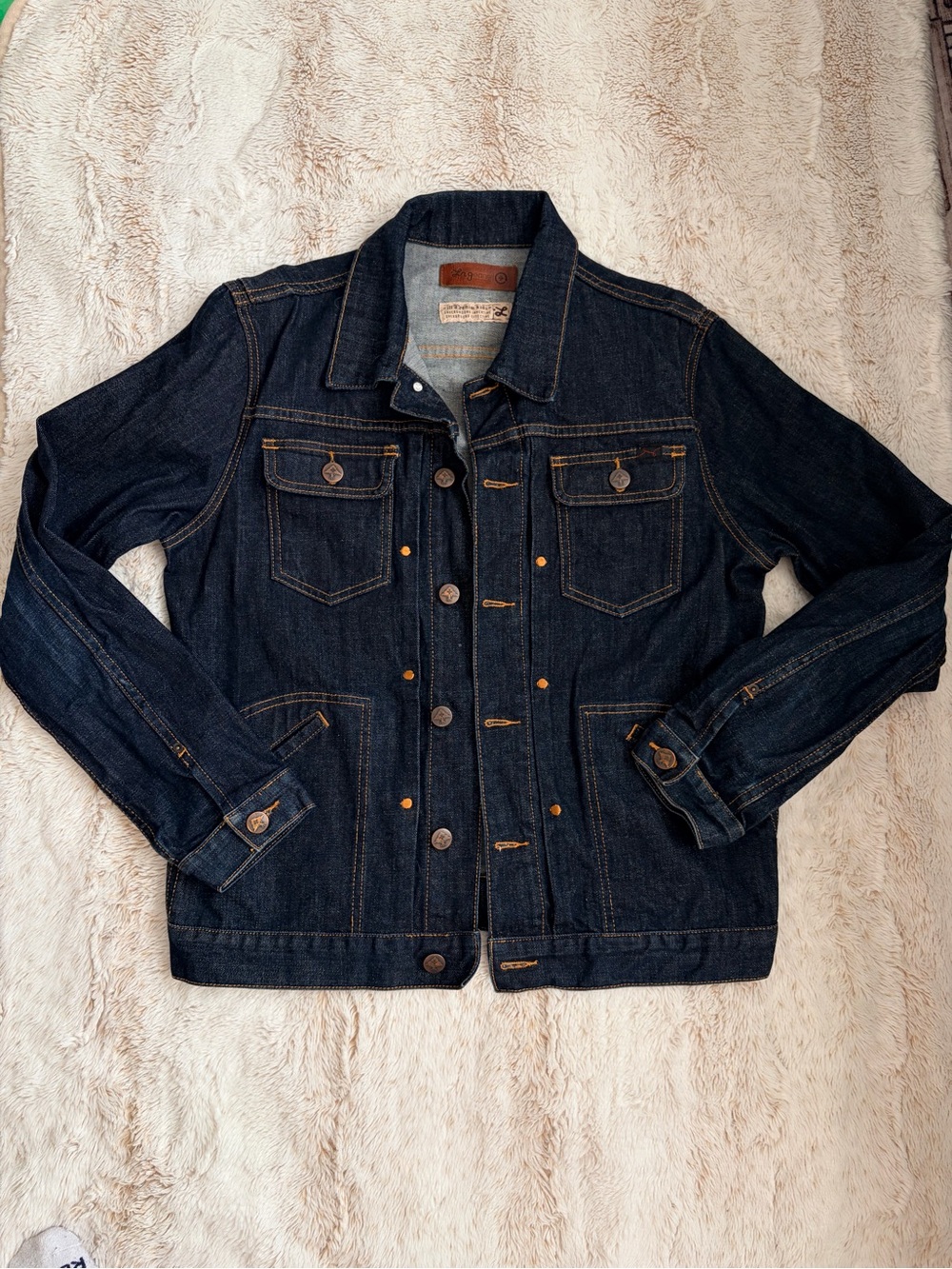 Vintage Y2K LRG Denim Jacket Oversized Skater Hip Hop Streetwear